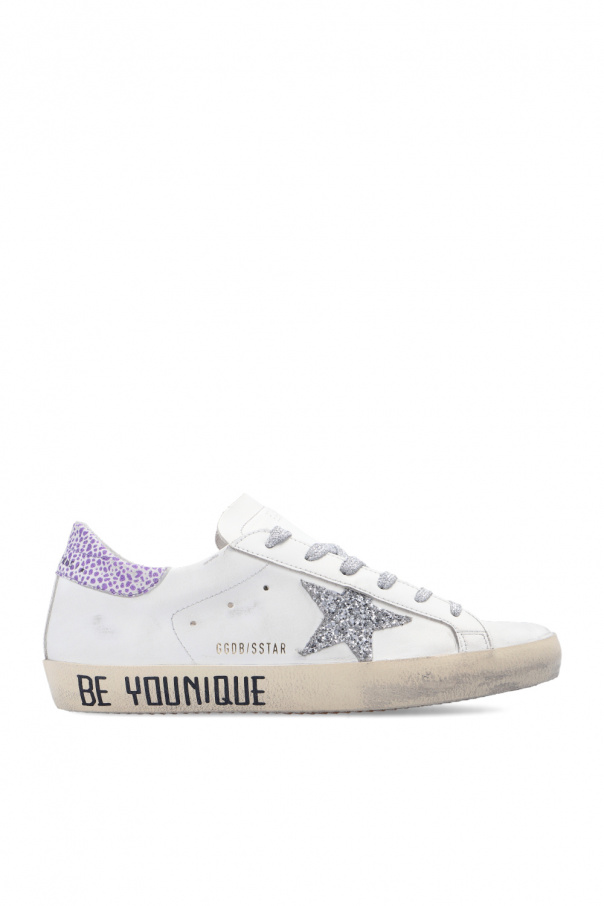 GOLDEN GOOSE WHITE ‘SUPER-STAR’ SNEAKERS