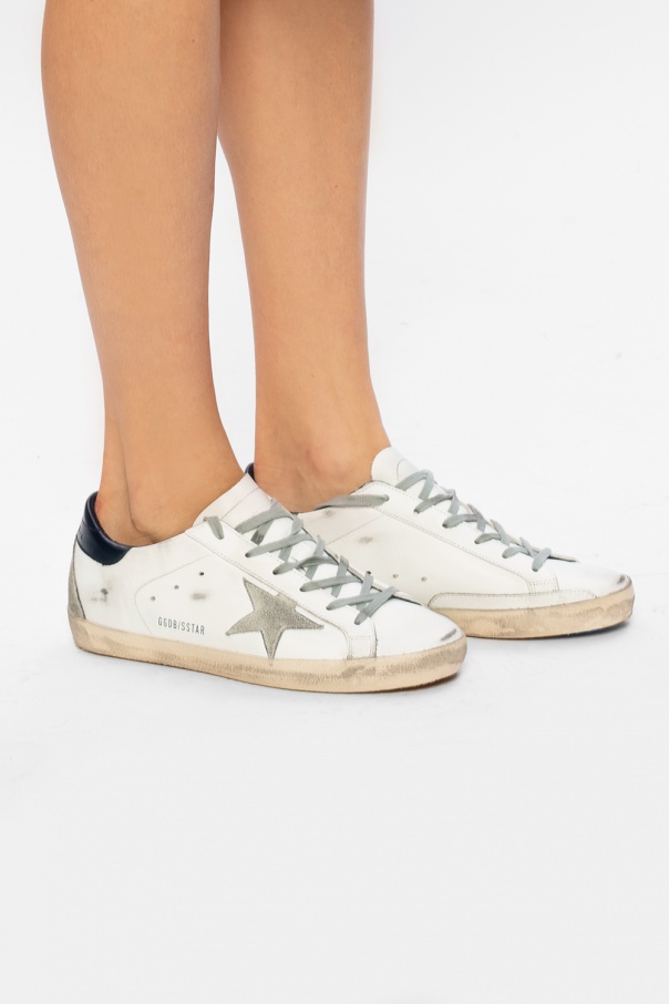 GOLDEN GOOSE WHITE ‘SUPERSTAR CLASSIC’ SNEAKERS