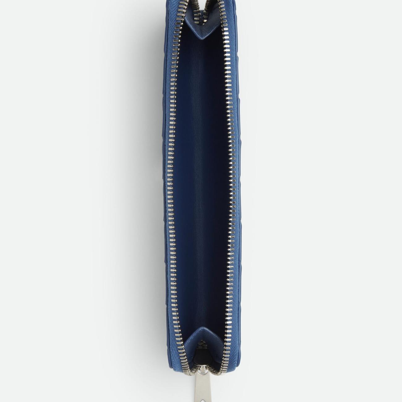 Intrecciato Slim Pencil Case - Cruise