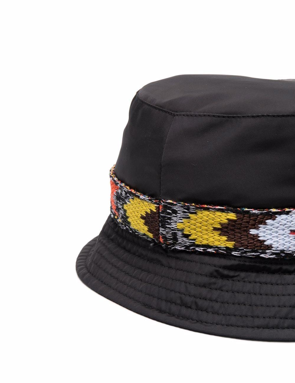 Palm Angels x Missoni Heritage Bucket Hat 'Black/Yellow'