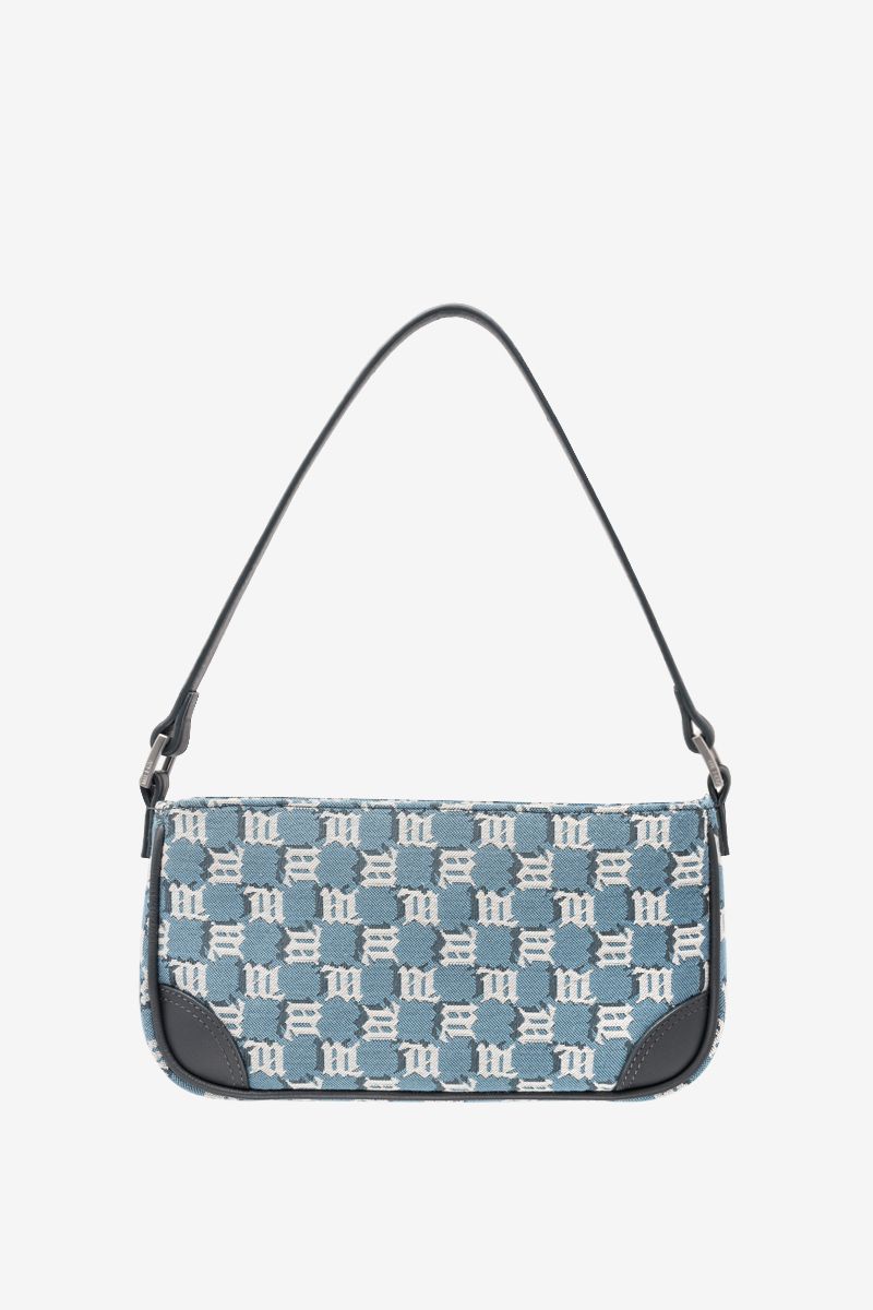  Jaquard Monogram 90S Bag Mini Blue