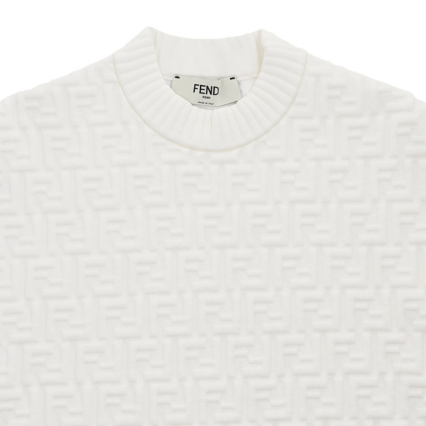 Sweater White viscose jumper