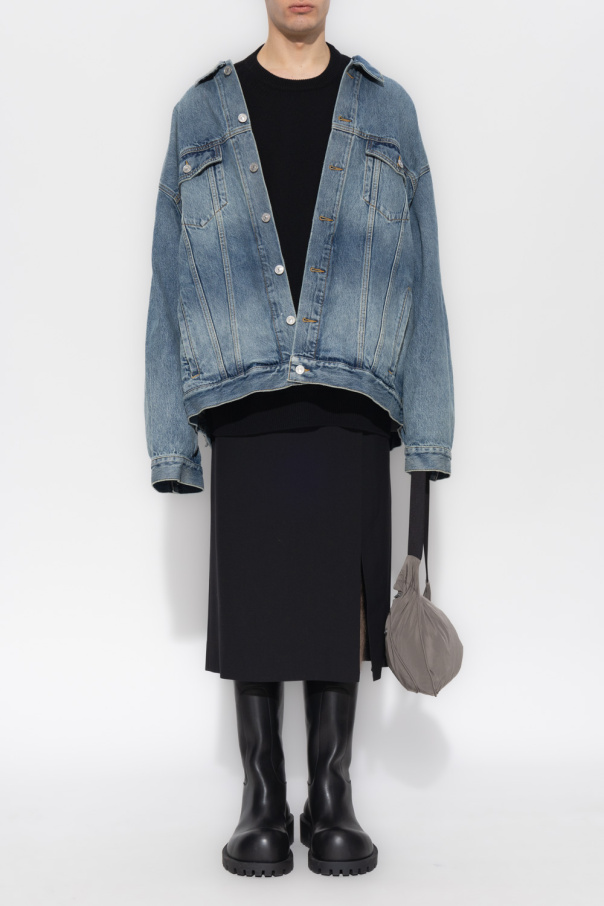 BALENCIAGA BLUE DENIM JACKET