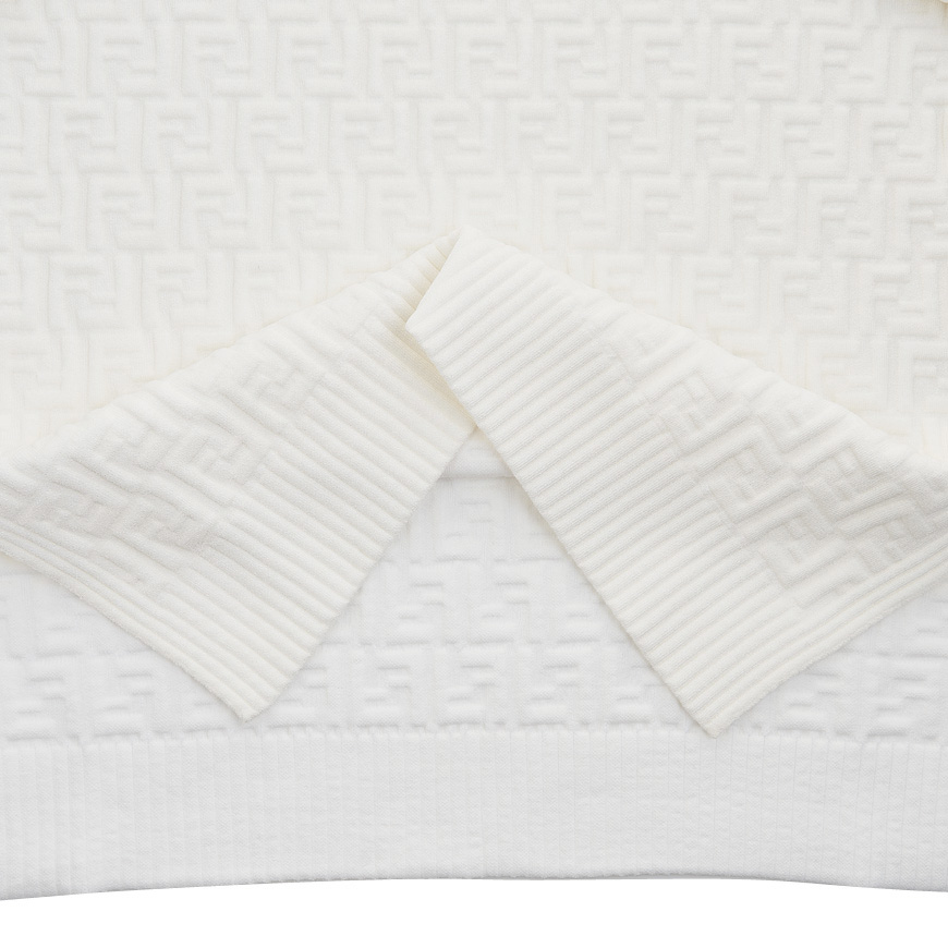 Pullover White viscose jumper