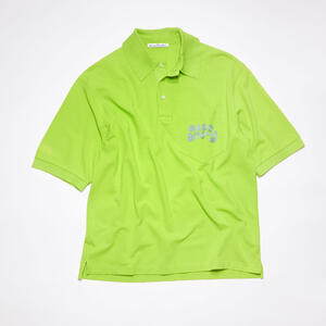 LOGO POLO T-SHIRT Lime green