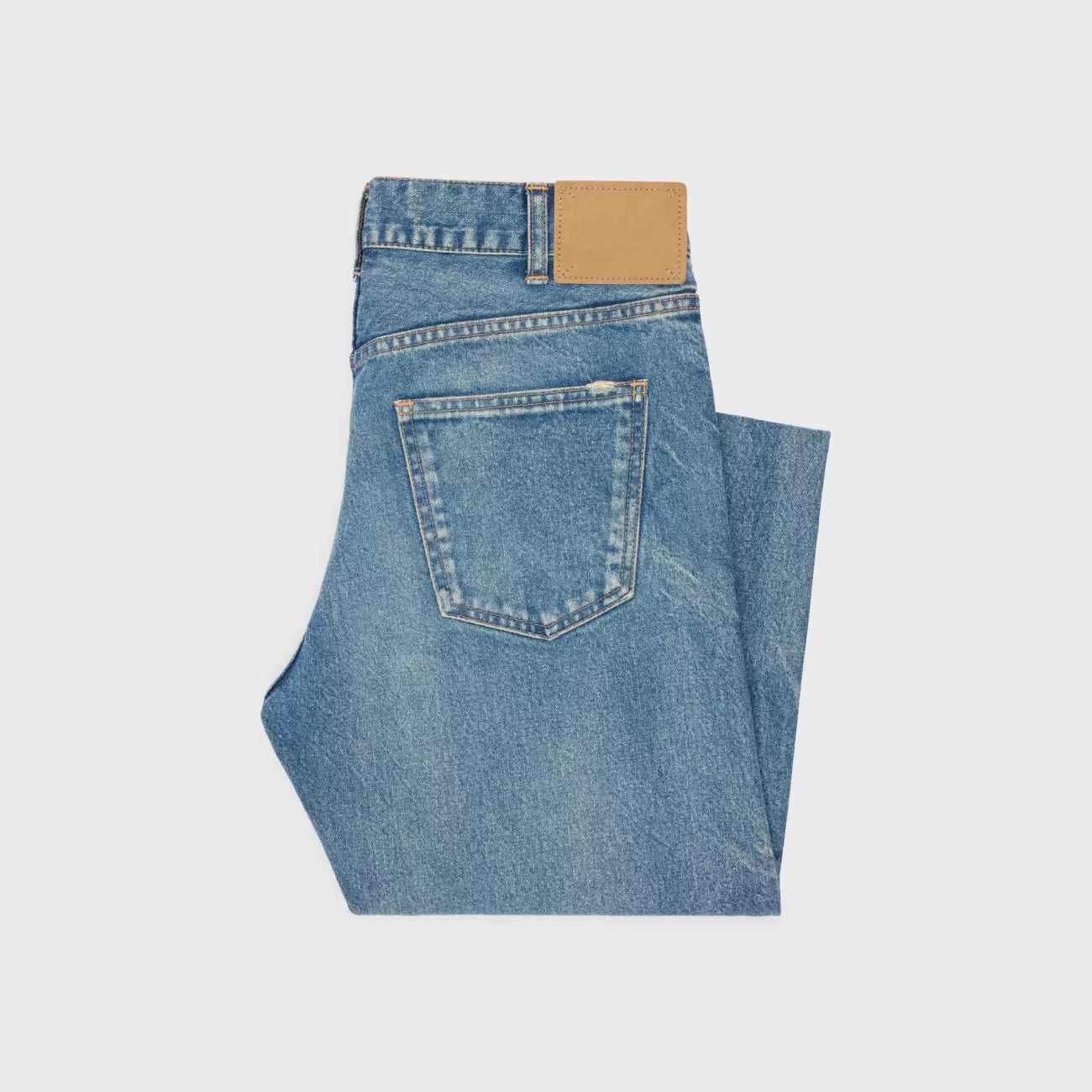 POLLY JEANS IN CRYSTAL RINSE DENIM 