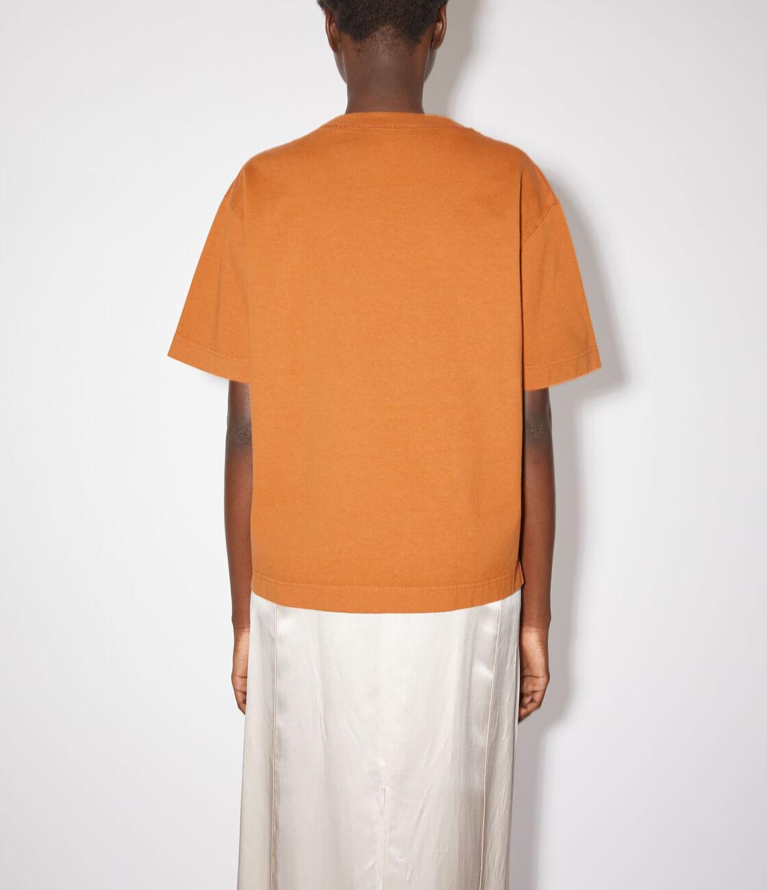 LOGO T-SHIRT Burnt orange