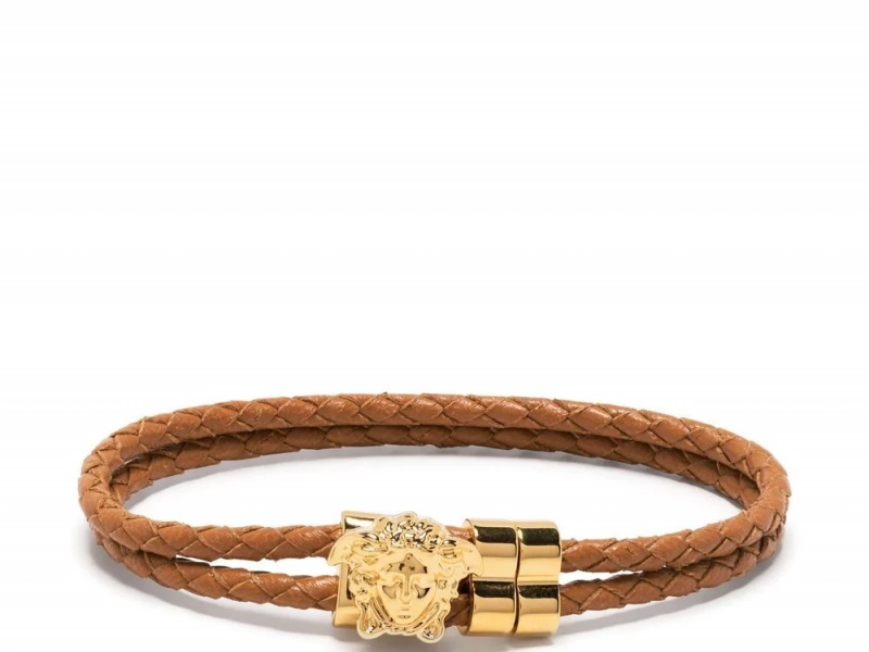 Versace Medusa Head brown bracelet