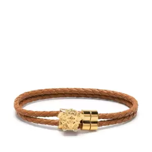 Versace Medusa Head brown bracelet
