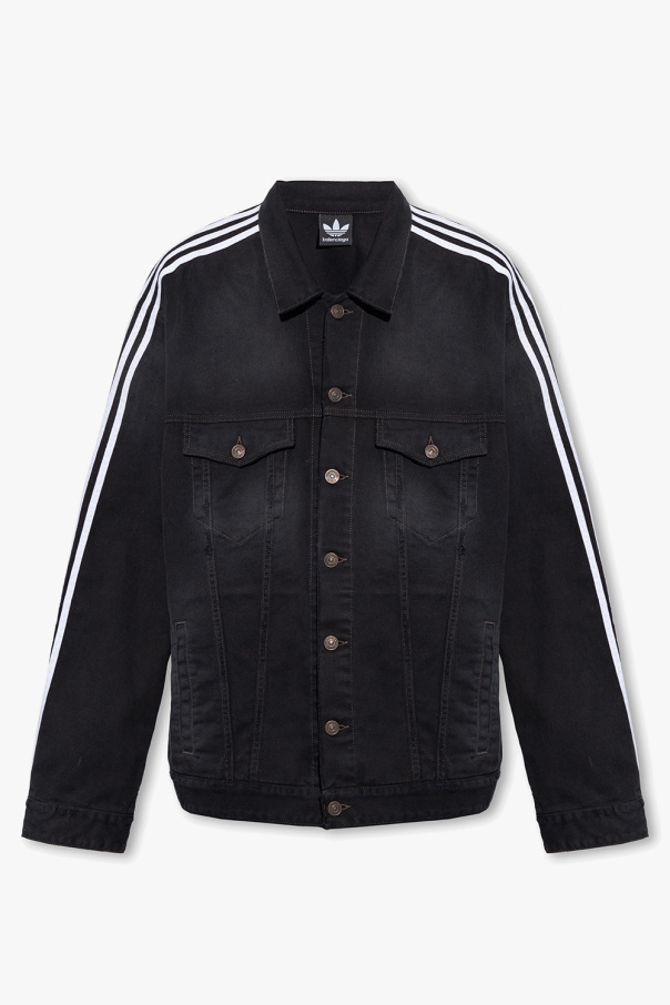 DENIM JACKET BLACK BALENCIAGA X ADIDAS