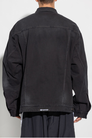 DENIM JACKET BLACK BALENCIAGA X ADIDAS