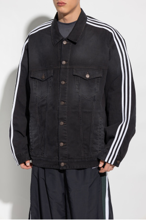 DENIM JACKET BLACK BALENCIAGA X ADIDAS