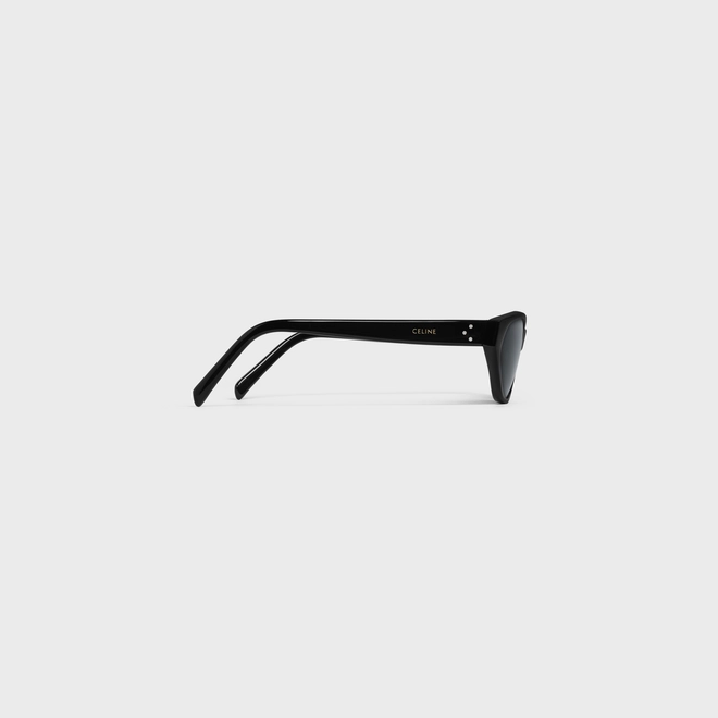 CAT EYE S251 SUNGLASSES IN ACETATE BLACK