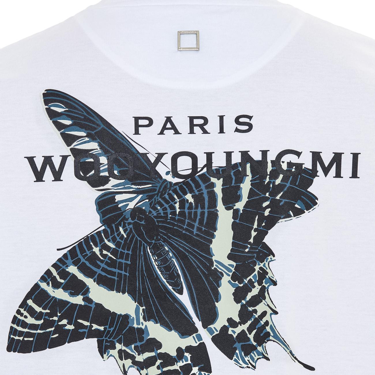 White Butterfly Backlogo T-shirt
