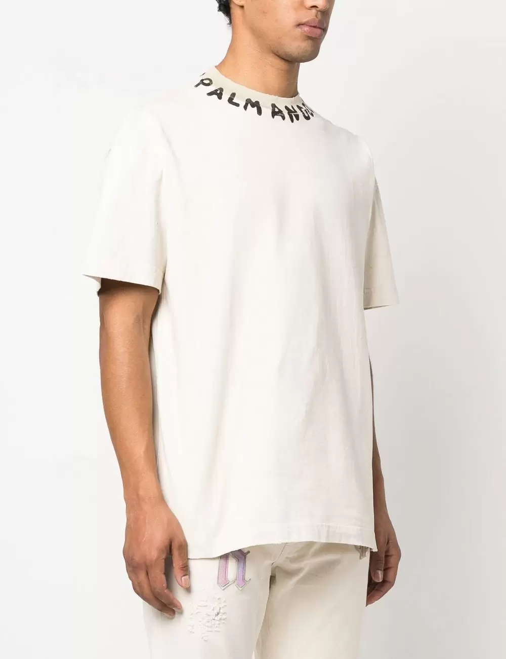 Palm Angels Logo-print Cotton T-shirt