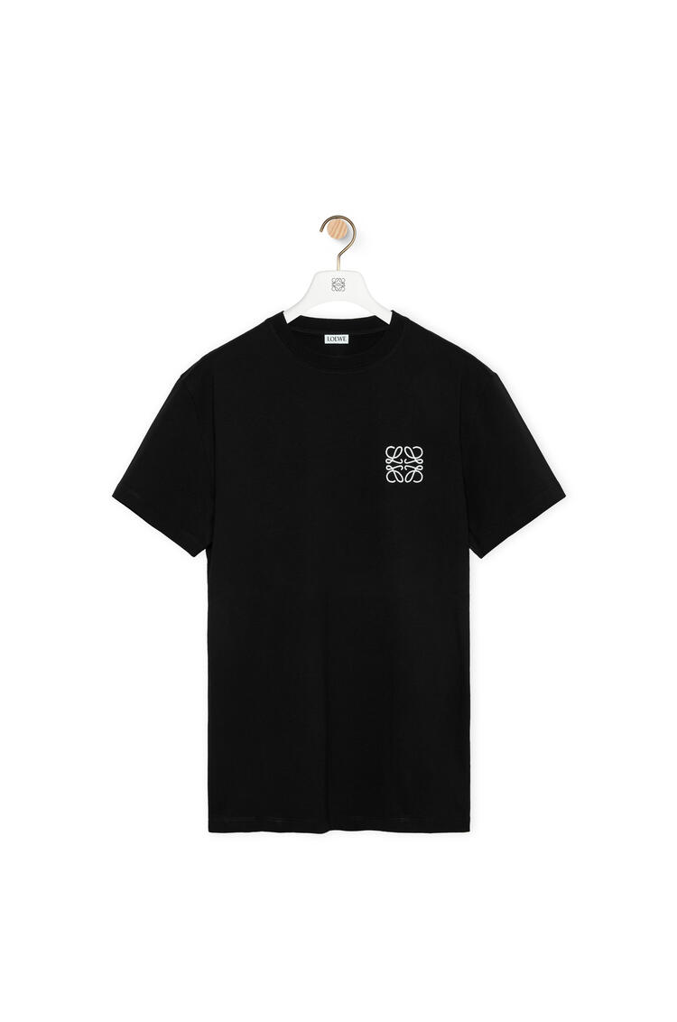 Anagram T-shirt in cotton black