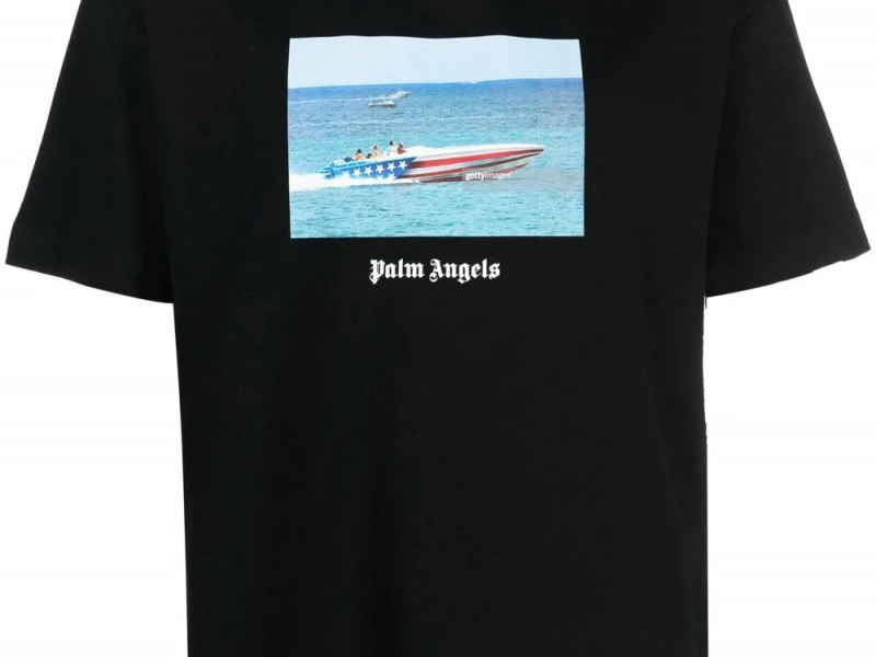 Getty Speedboat-print T-shirt