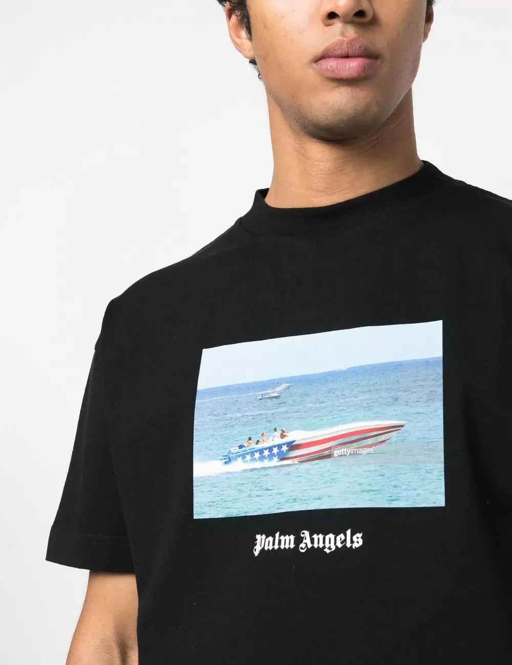 Getty Speedboat-print T-shirt