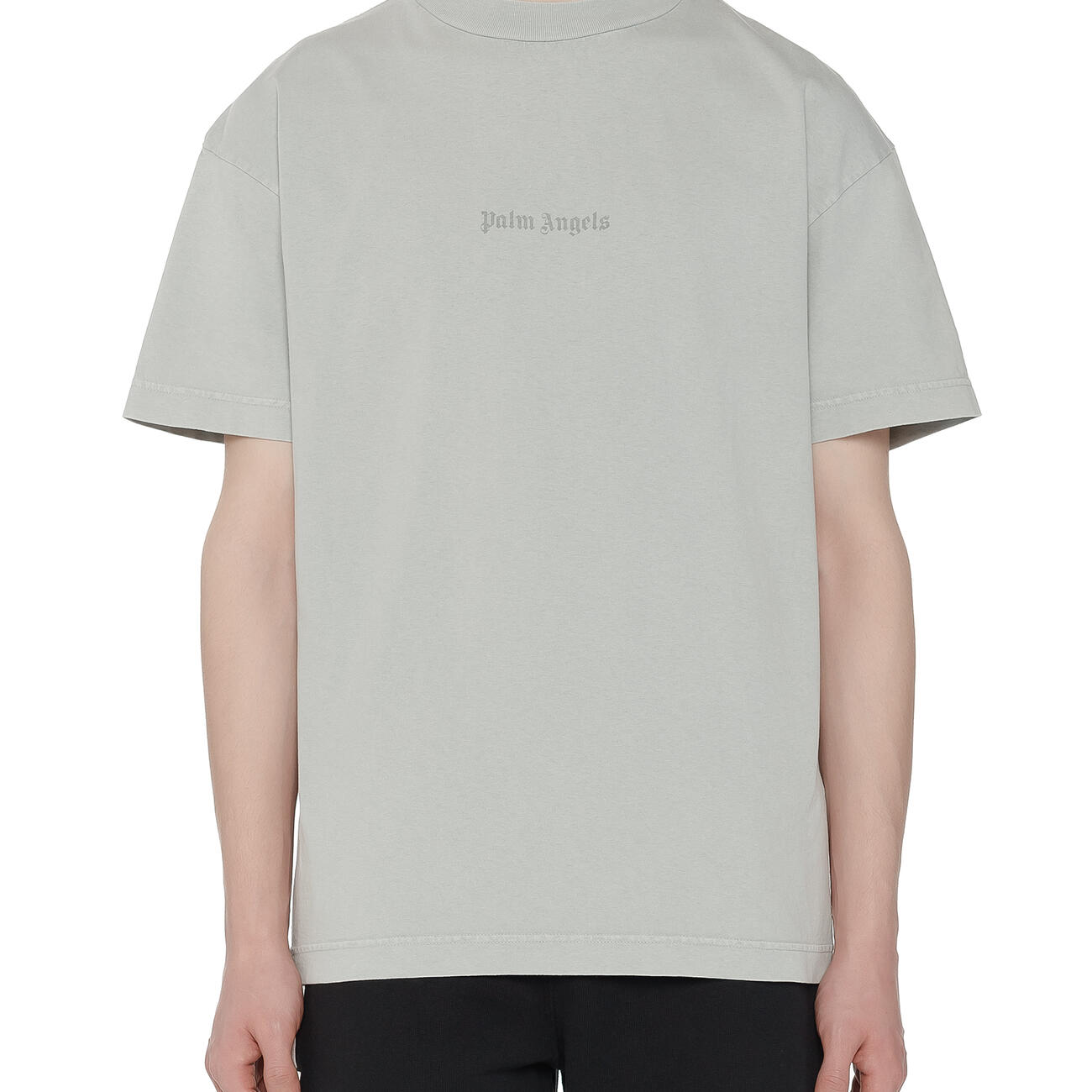 PALM ANGELS Cotton t-shirt with logo