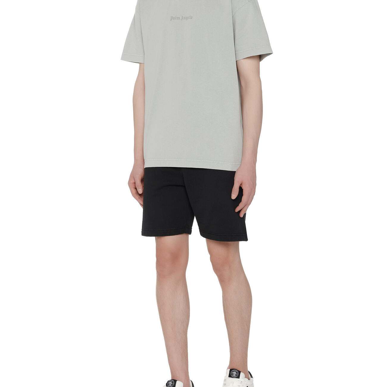 PALM ANGELS Cotton t-shirt with logo