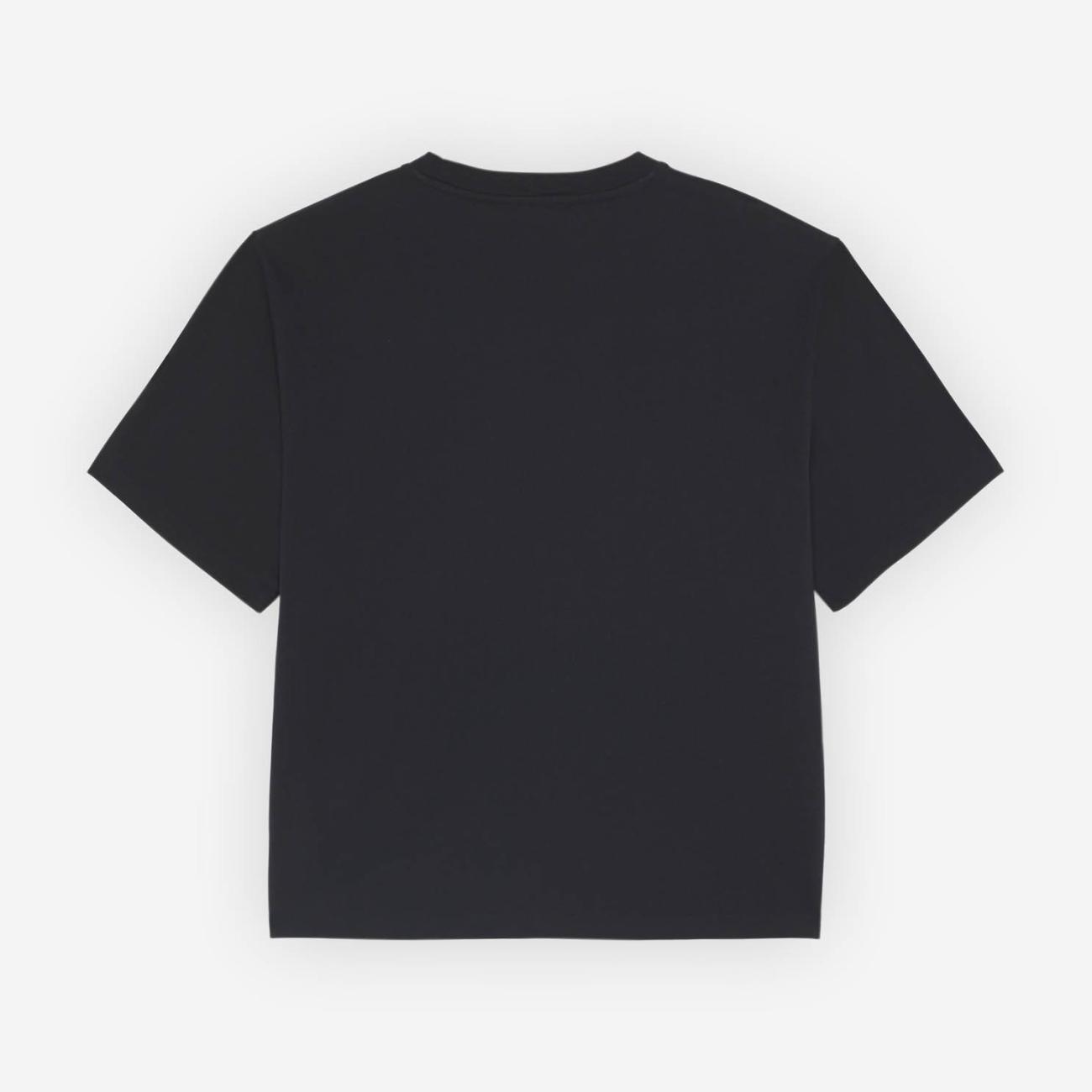 DRESSED FOX EASY TEE-SHIRT Black