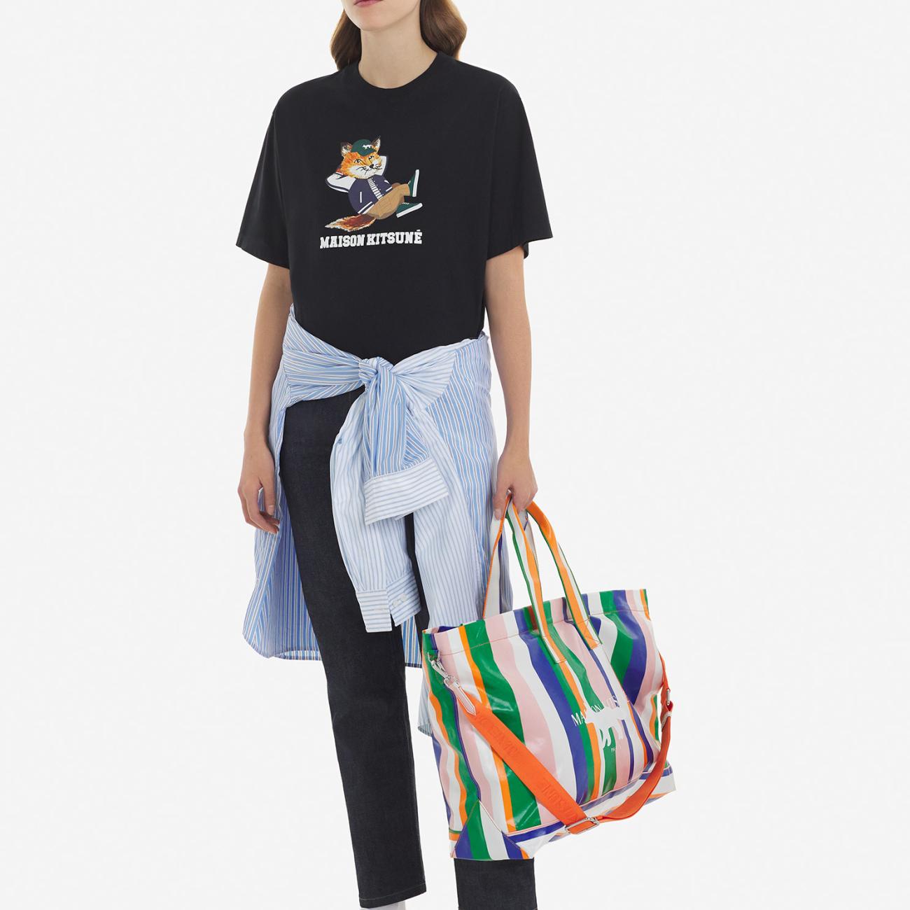 DRESSED FOX EASY TEE-SHIRT Black