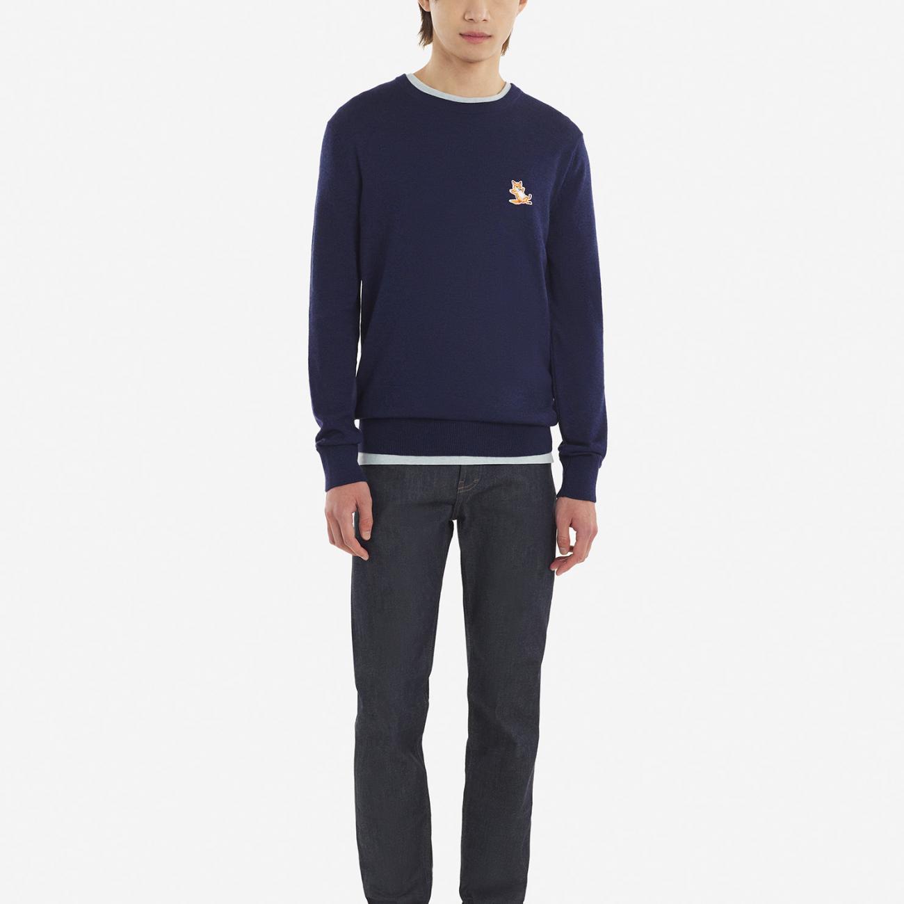 DRESSED FOX PATCH RELAXED JUMPER