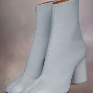 Tabi ankle boots Pale Blue