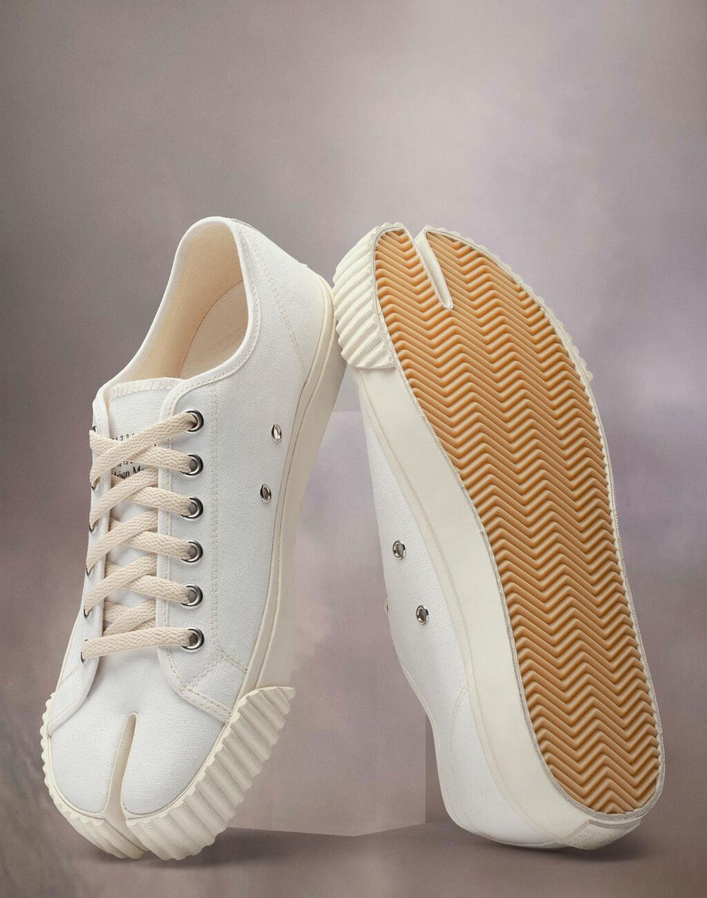 White Tabi sneakers