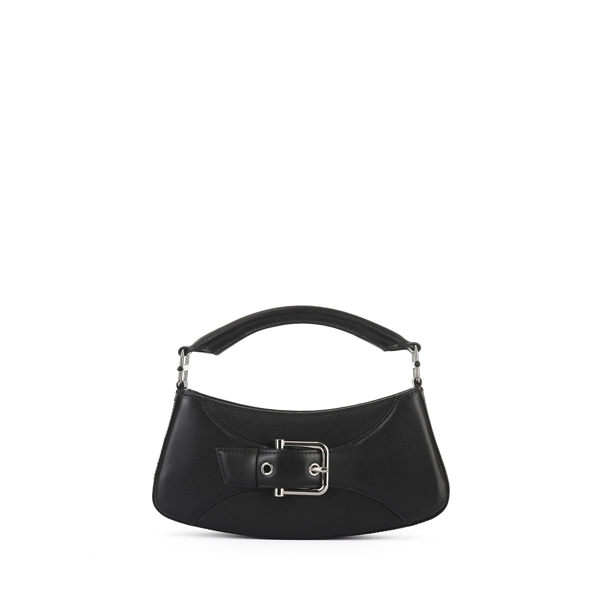 BELTED BROCLE_SMALL [BLACK]