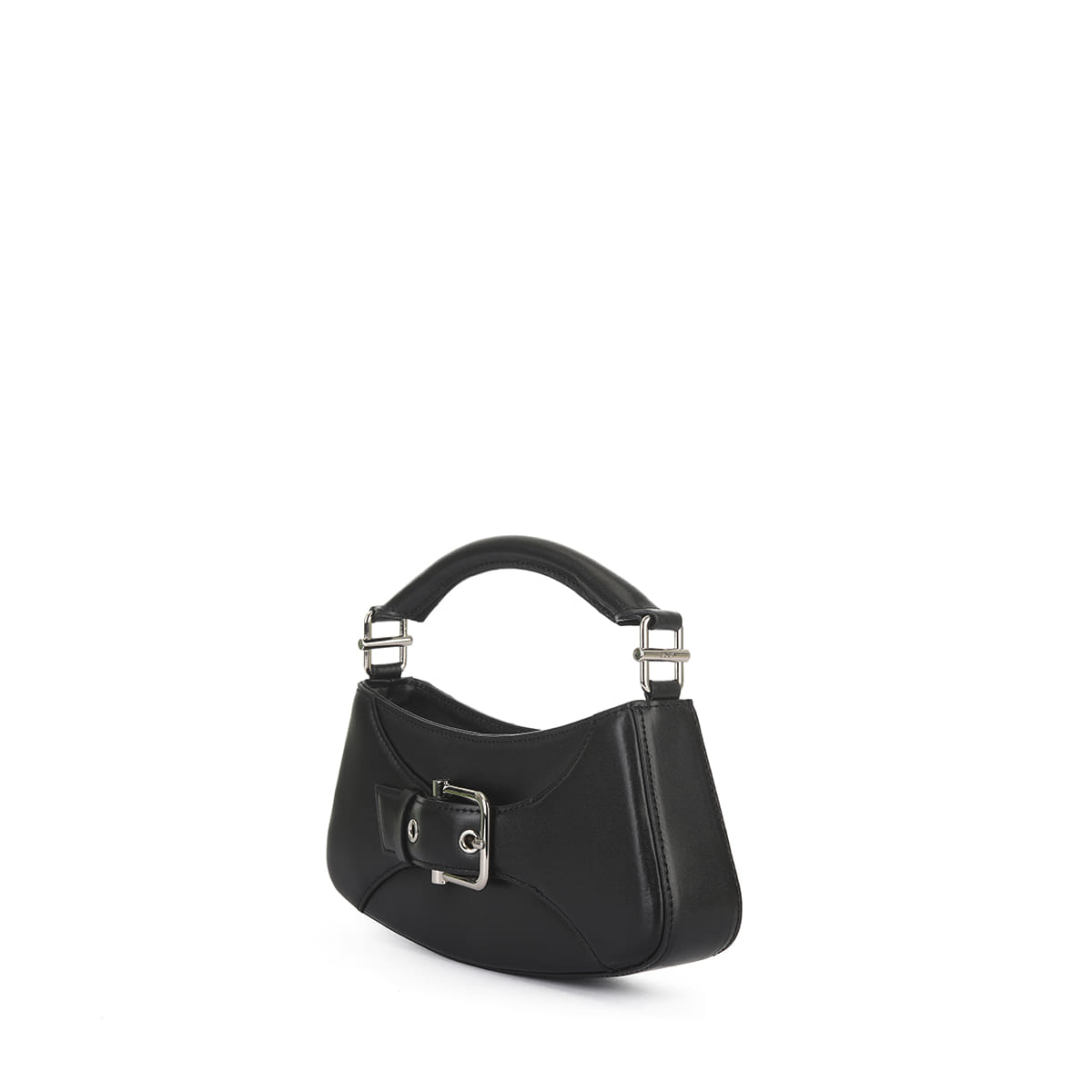 BELTED BROCLE_SMALL [BLACK]