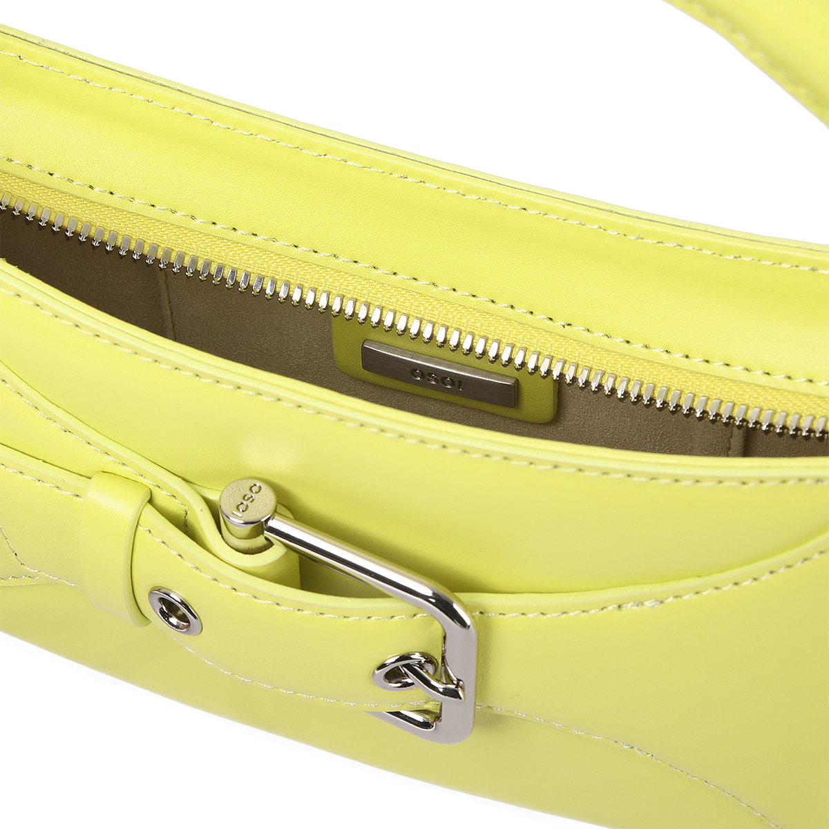 BELTED BROCLE_SMALL [DEEP YELLOW]