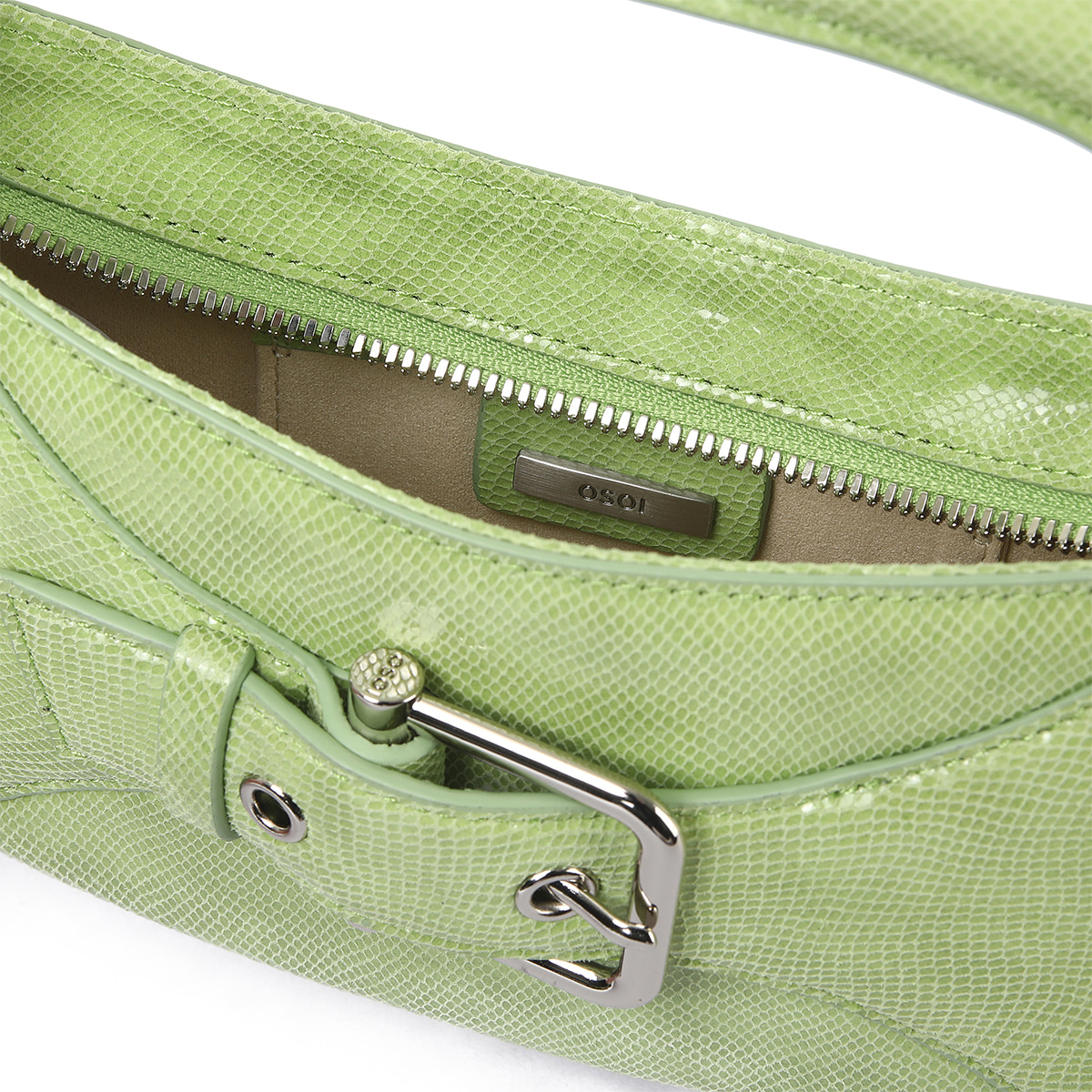        BELTED BROCLE_SMALL [CLOUD LIME GREEN]