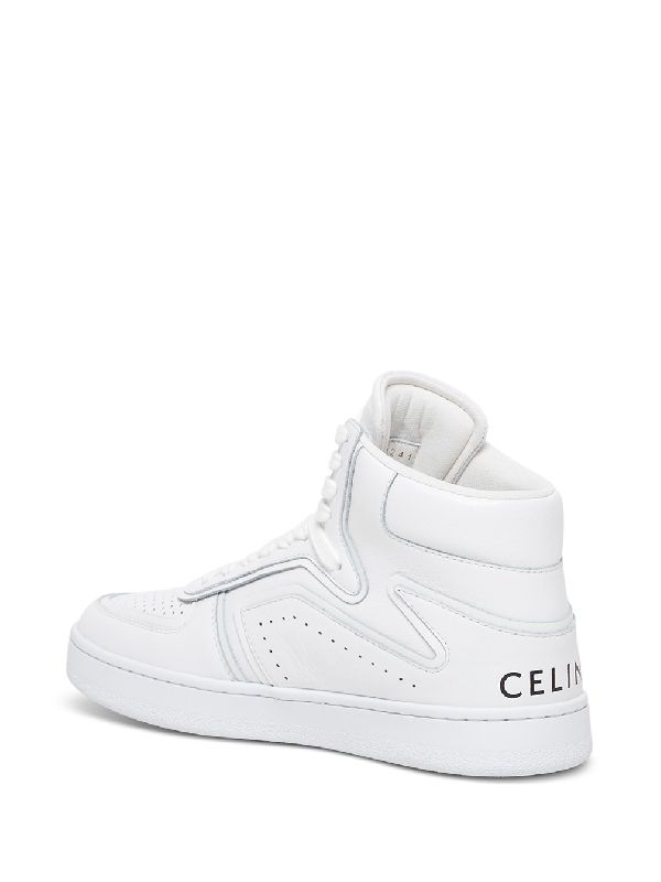 Women's CT-01 Z Trainer High Top Sneakers - White