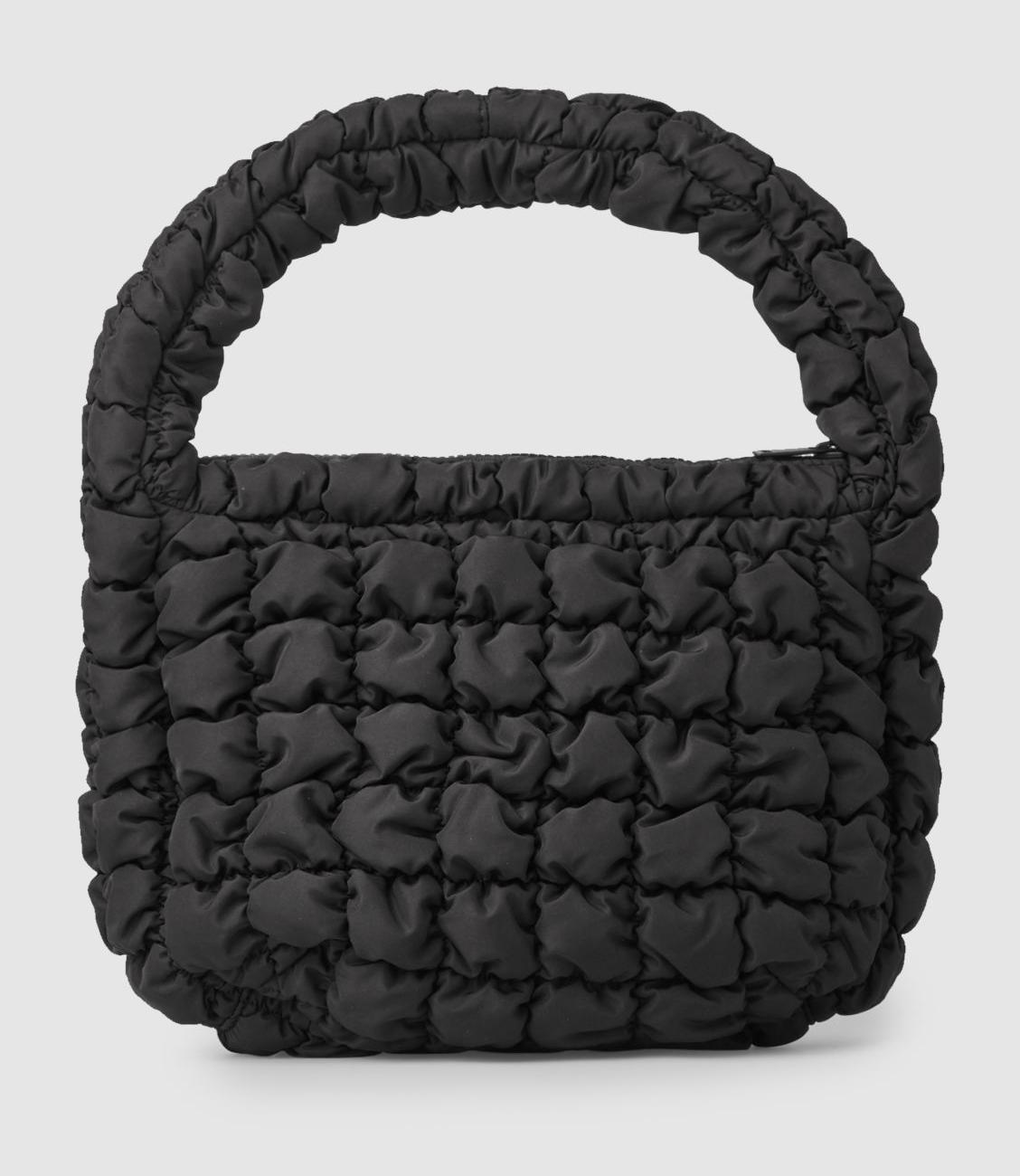 COS Quilted Mini Bag Black