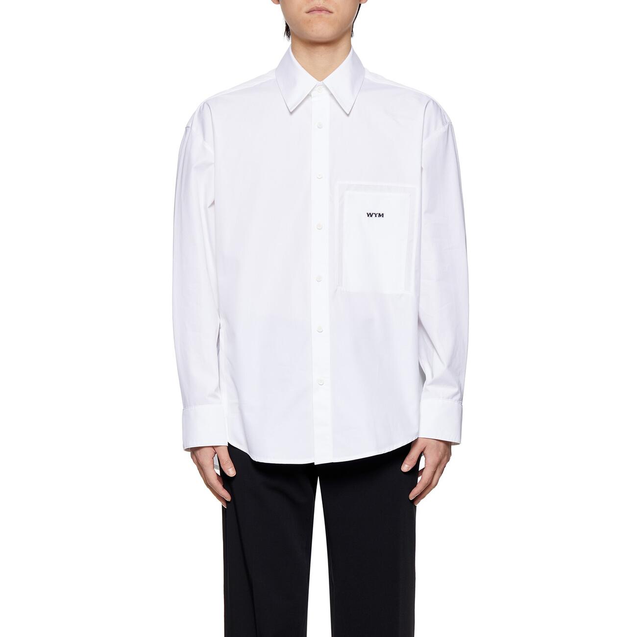 White Butterfly Back Logo Shirt