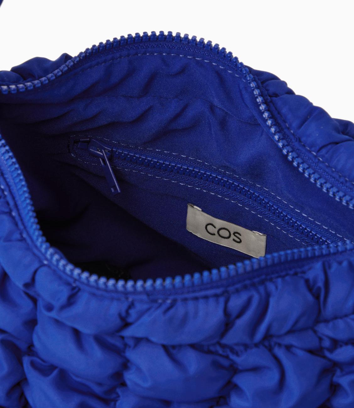  COS Quilted Mini Bag Blue