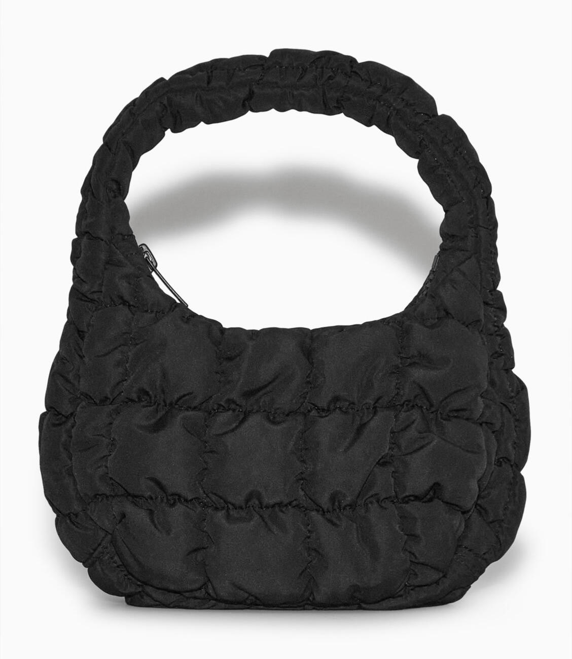 COS Quilted Micro Bag Black