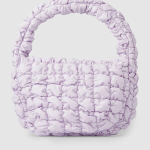 COS Quilted Mini Bag Dusty Lilac