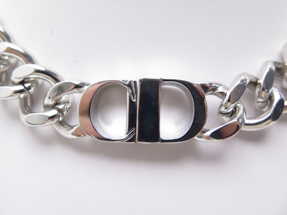 CD ICON CHAIN LINK NECKLACE