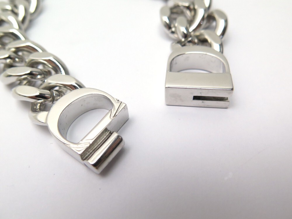 CD ICON CHAIN LINK NECKLACE