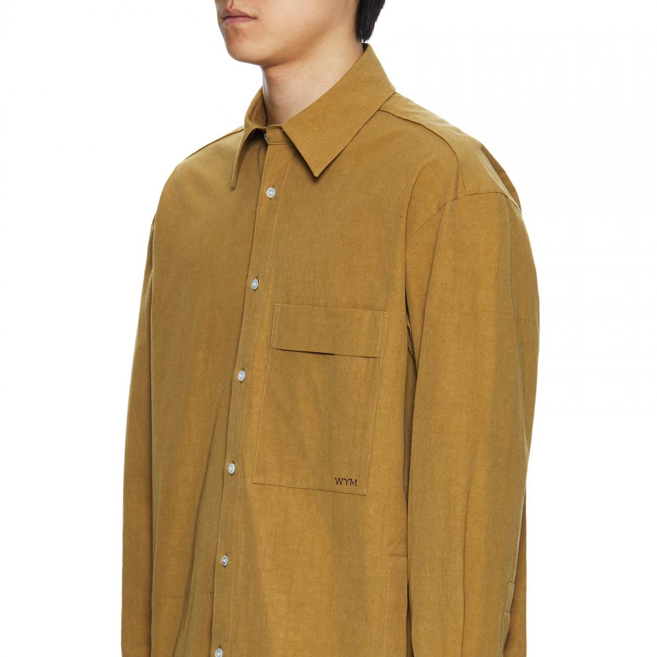 camel hemp shirt