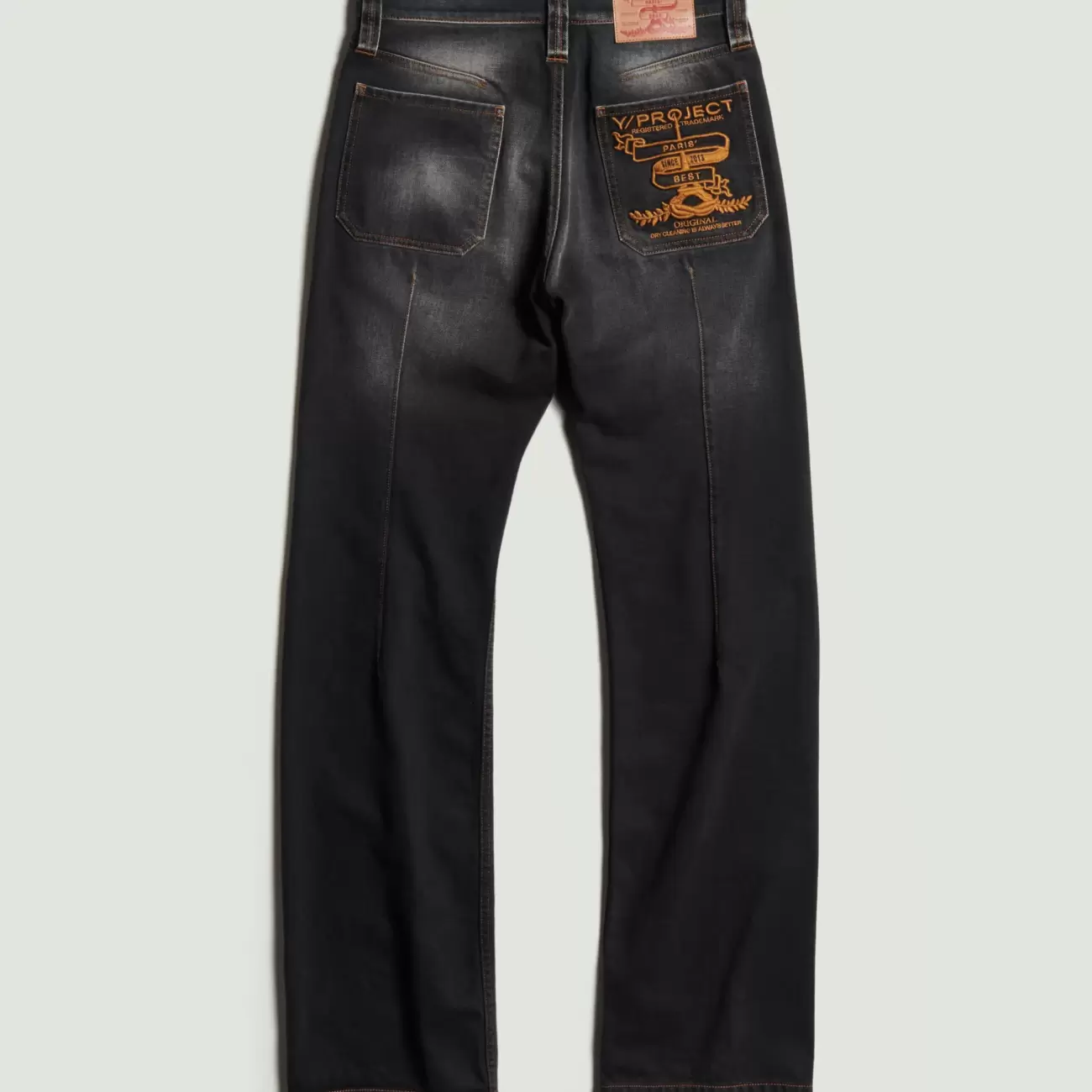 Fitted Paris' Best Jeans Faded Black