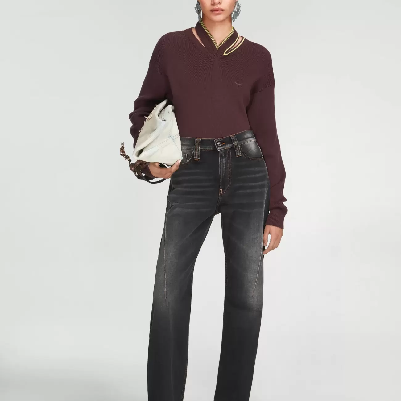 Fitted Paris' Best Jeans Faded Black