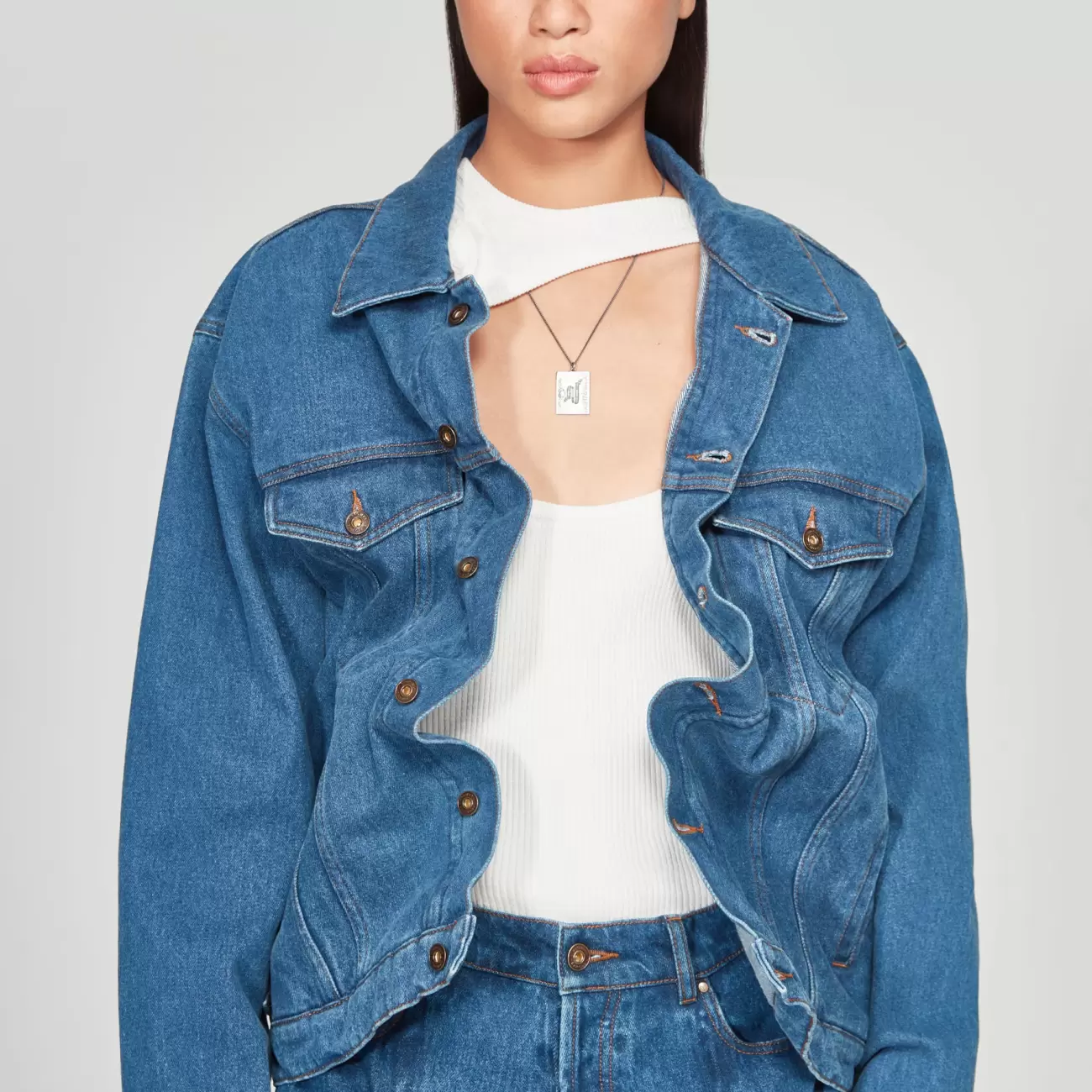 Classic Wire Denim Jacket Female