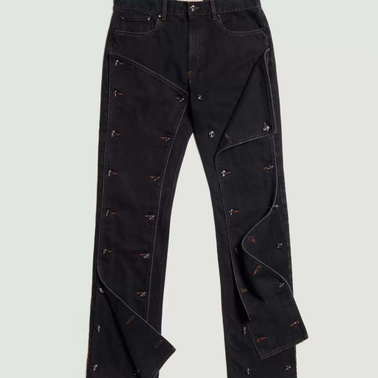 Classic Button Panel Jeans 