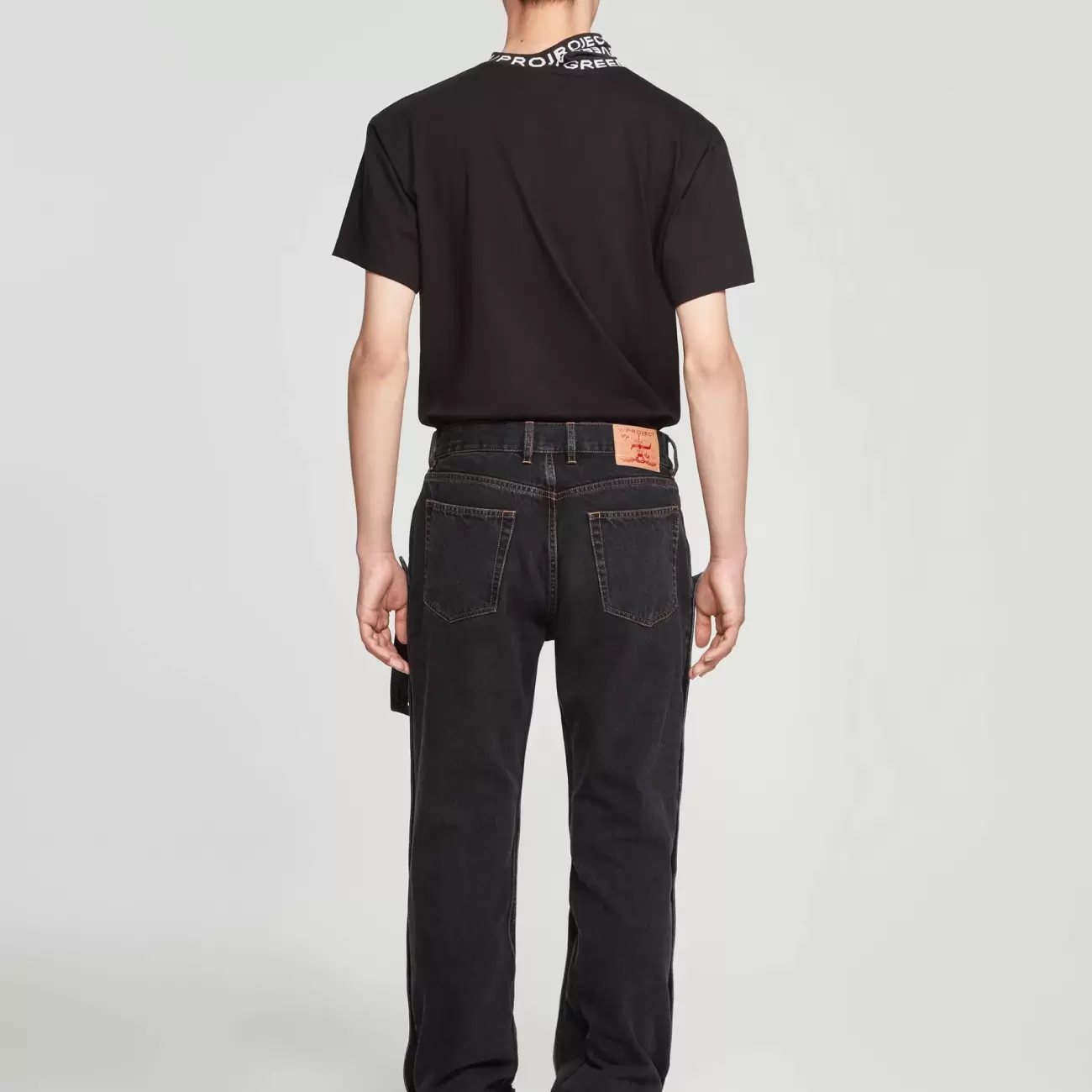 Classic Button Panel Jeans 