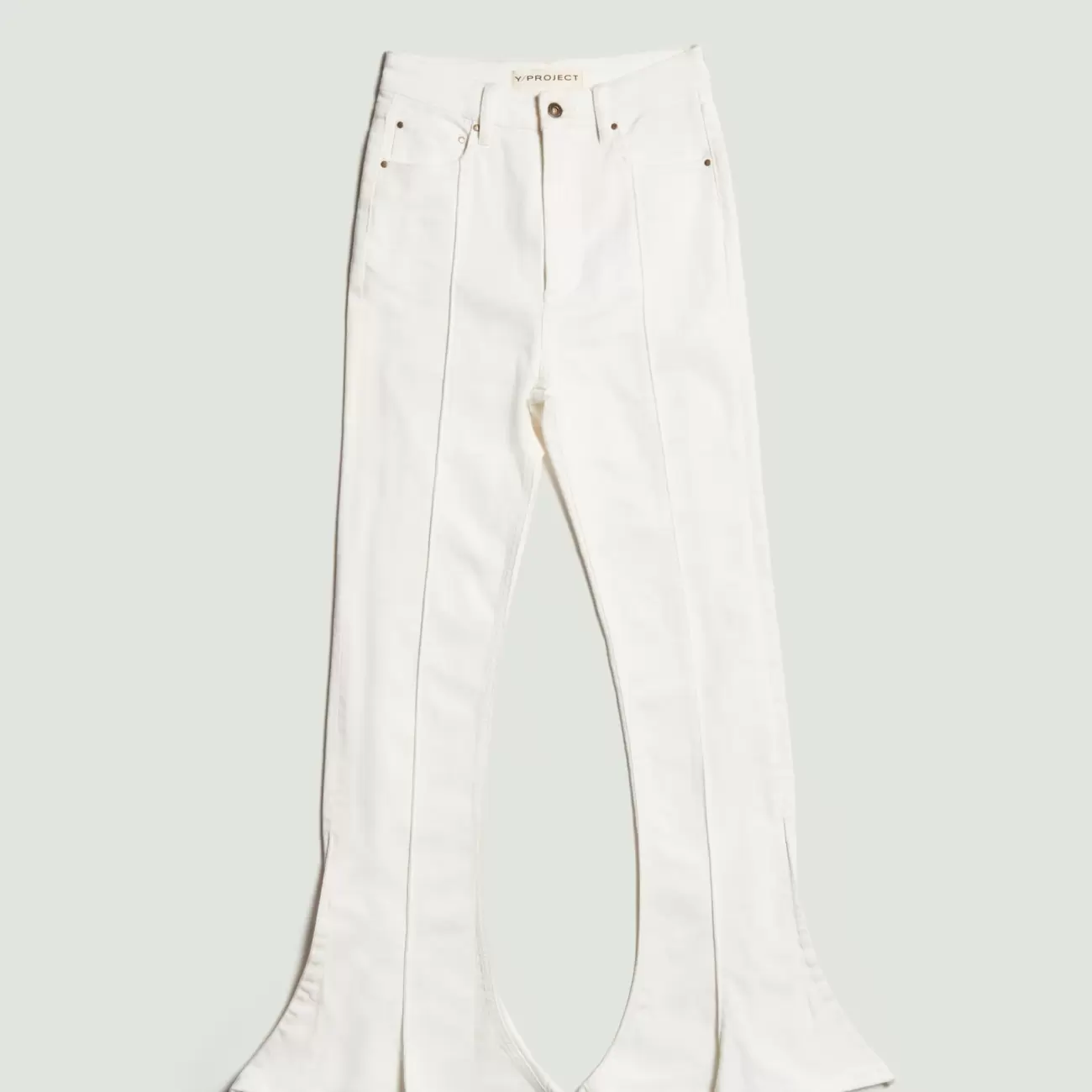  Classic Trumpet Jeans White