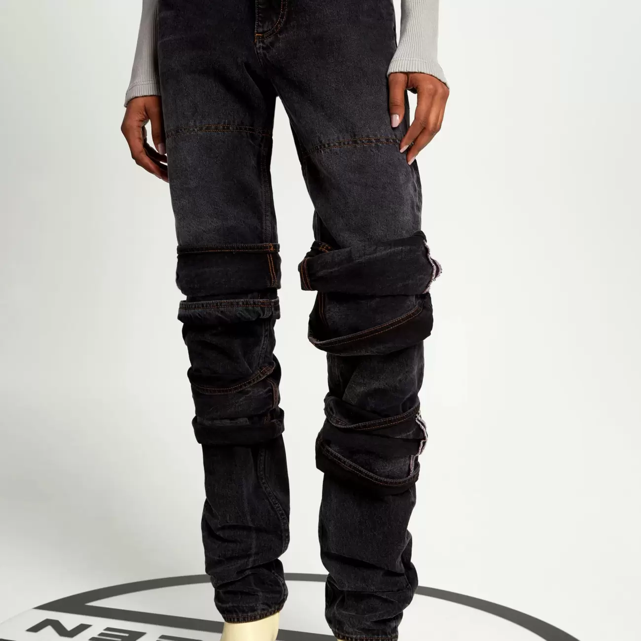 Classic Multi Cuff Jeans Female