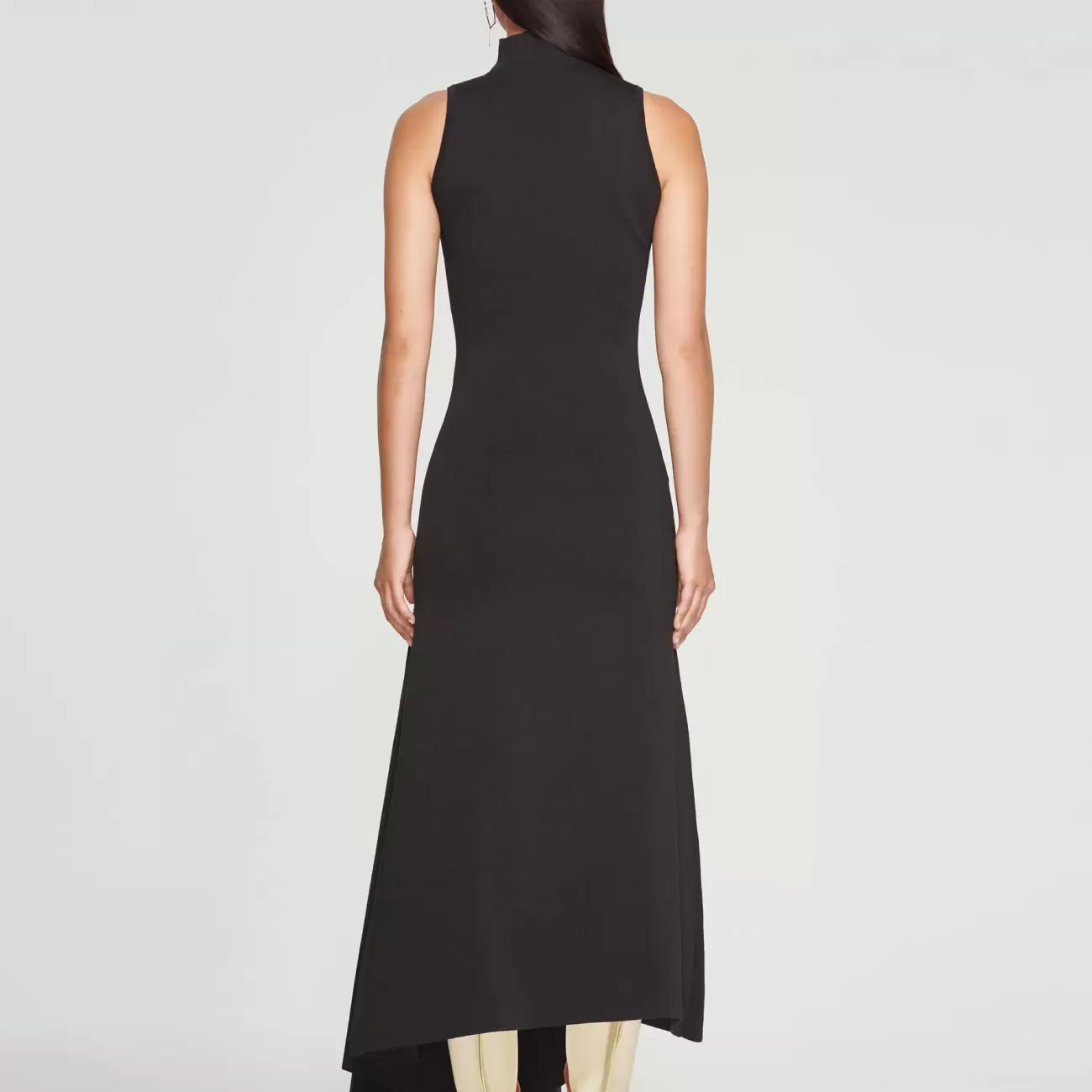 High Slit Sleeveless Dress